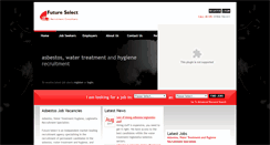 Desktop Screenshot of future-select.co.uk
